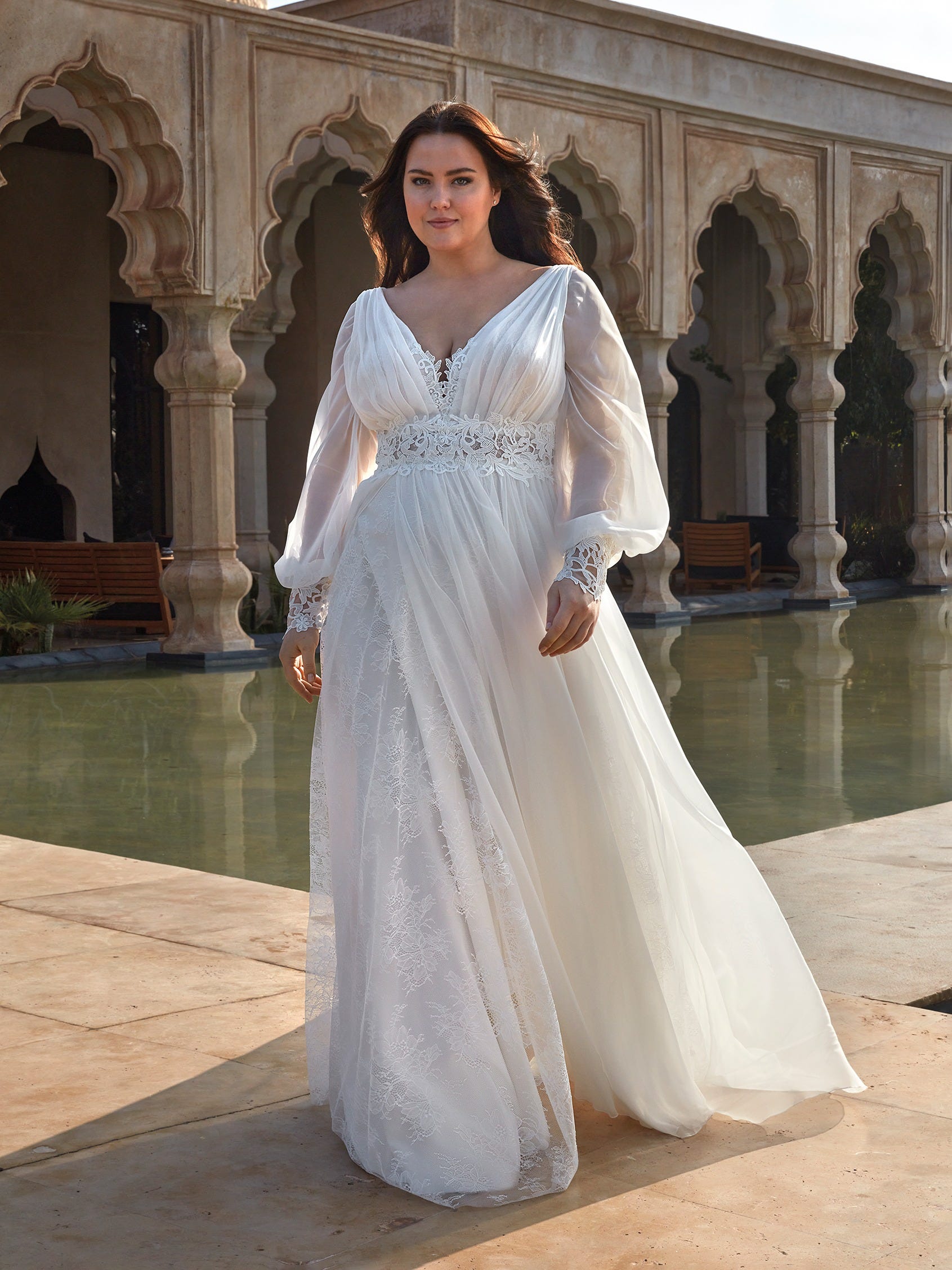Robes de mariée bohème : élégance et légèreté | Pronovias