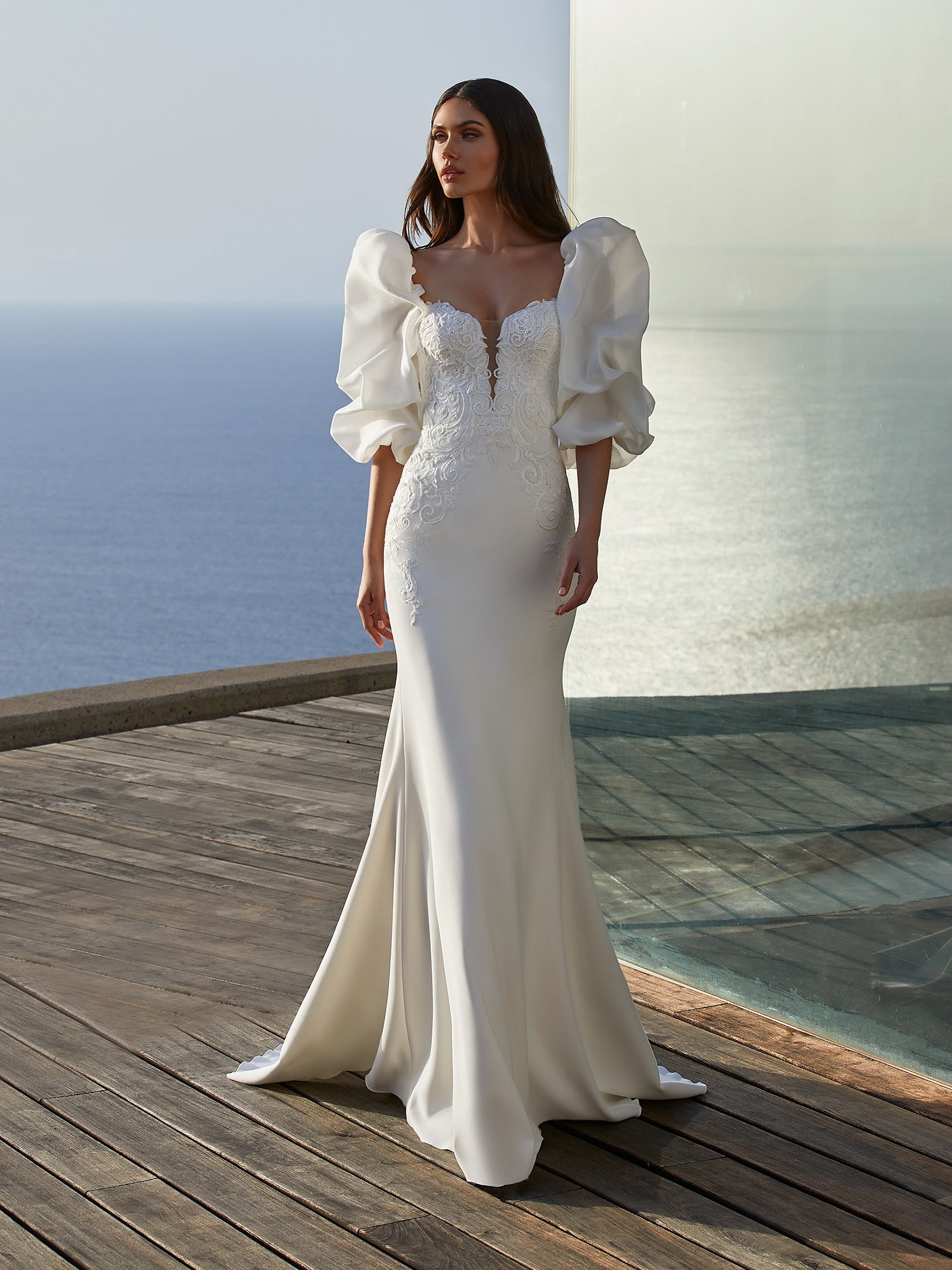 MASAZIR, Mermaid wedding dress with sweetheart neckline