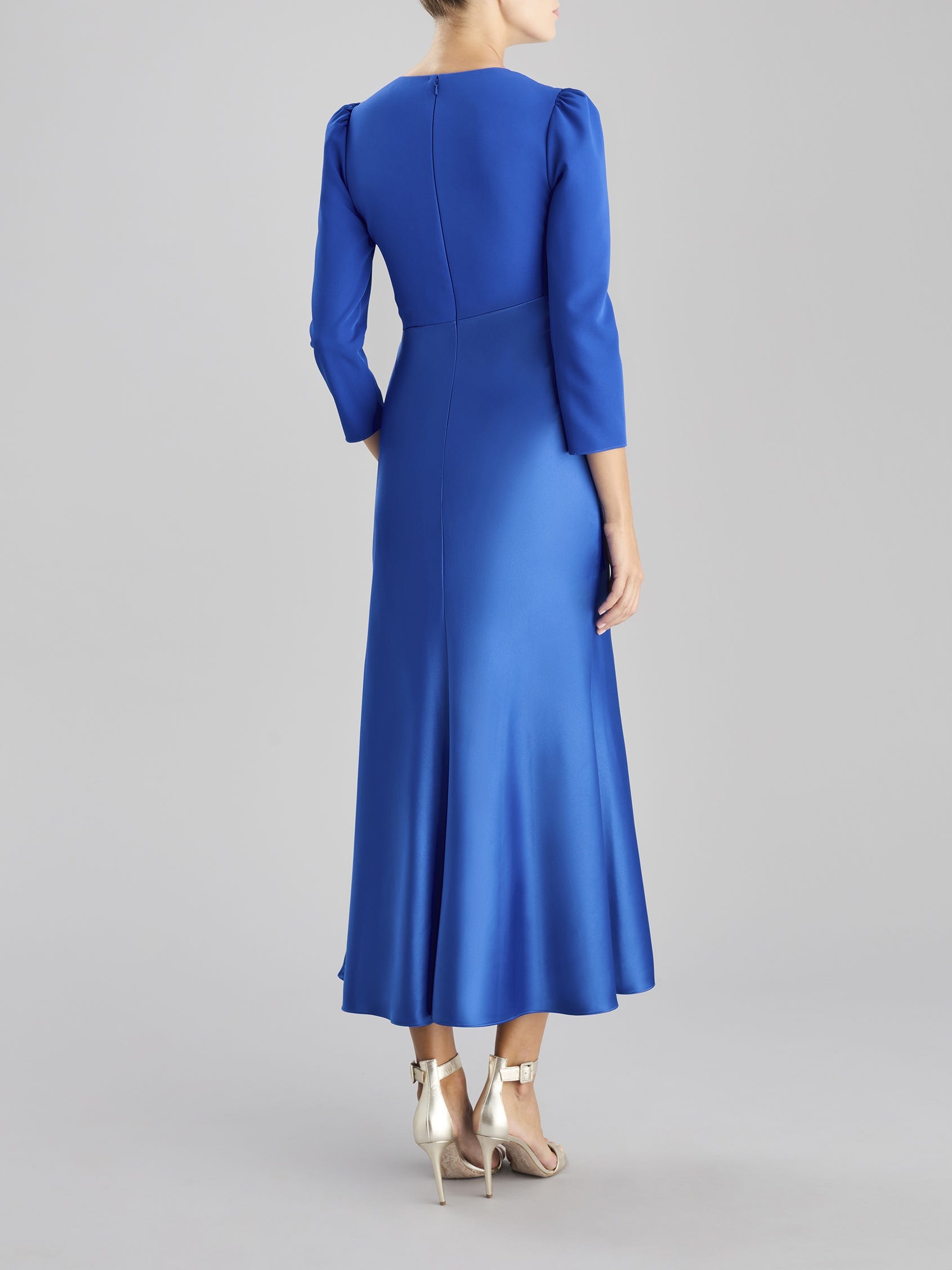 Blauwe Cocktailjurk The Party Edit by Pronovias