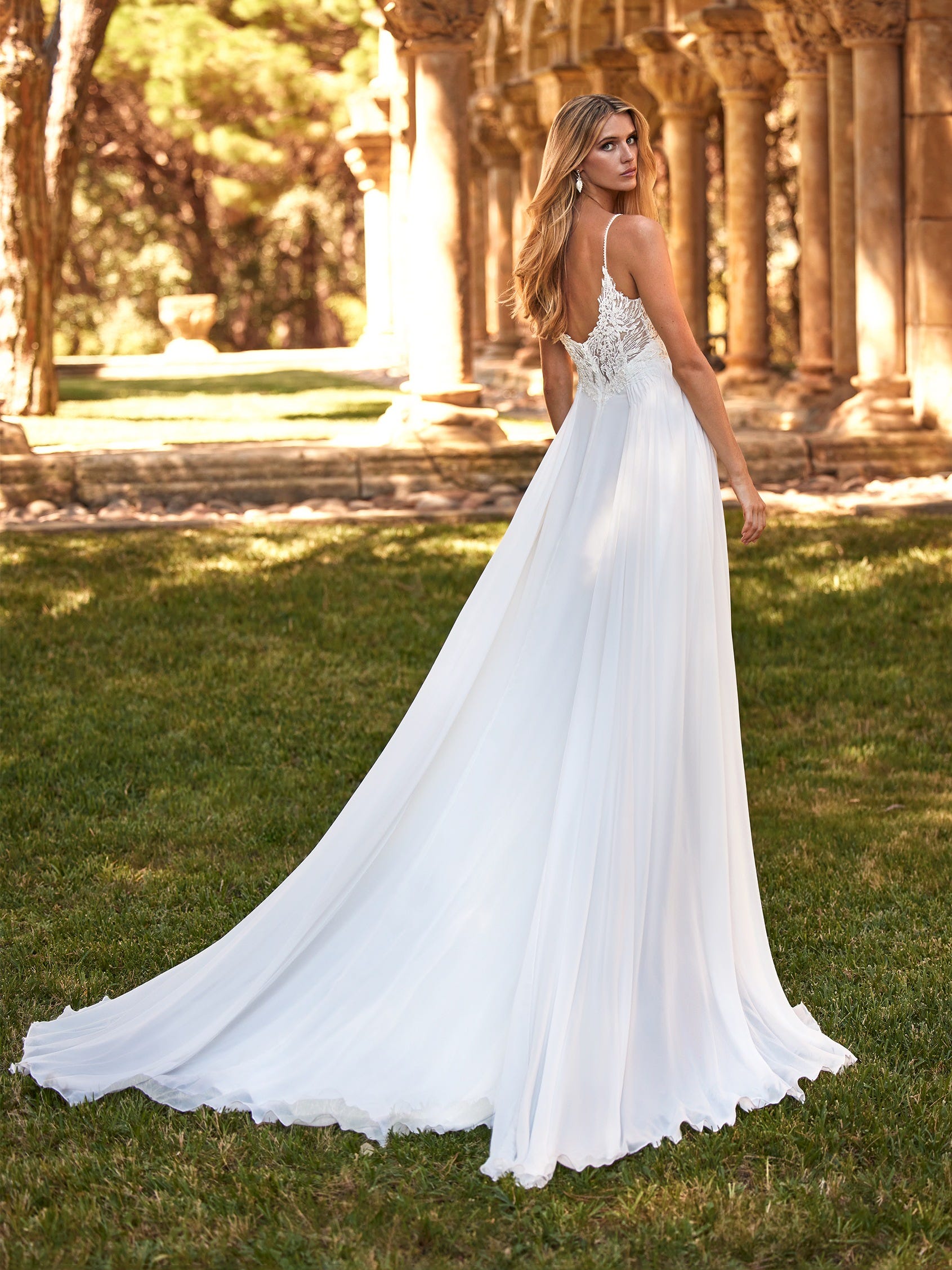 greek strapless wedding dresses