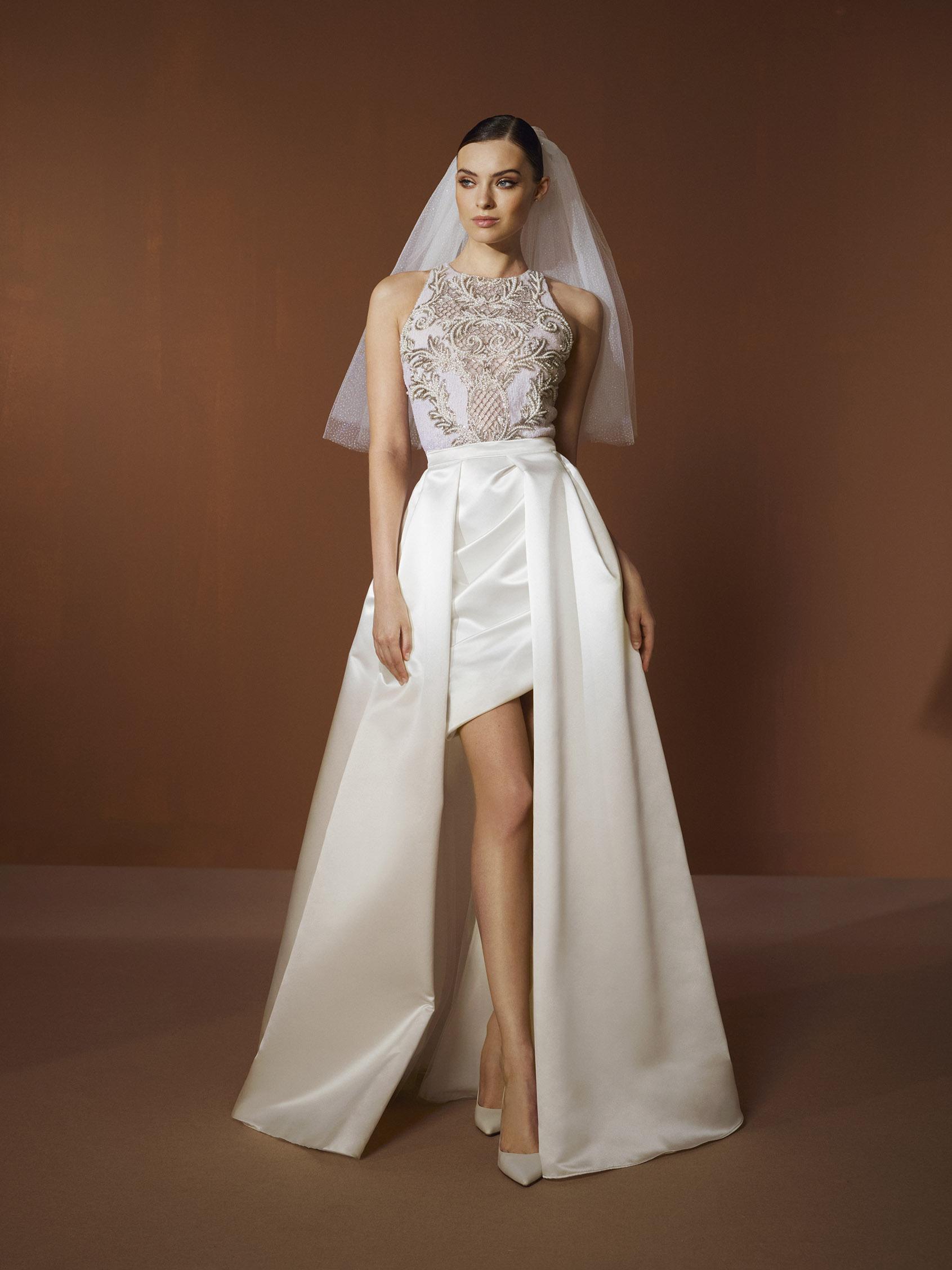 Pronovias short wedding dress hotsell