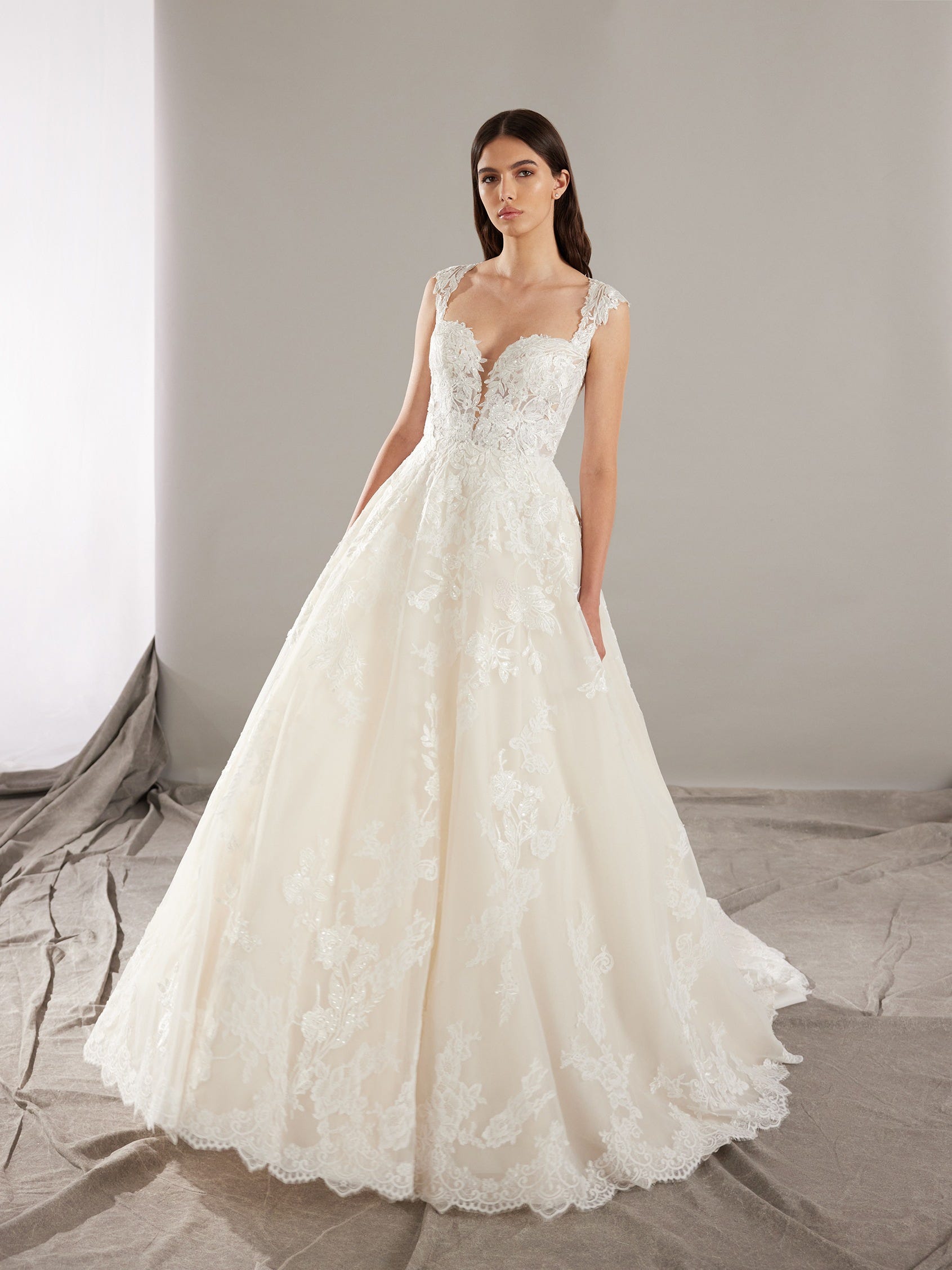 Pronovias ball gown wedding dresses hotsell