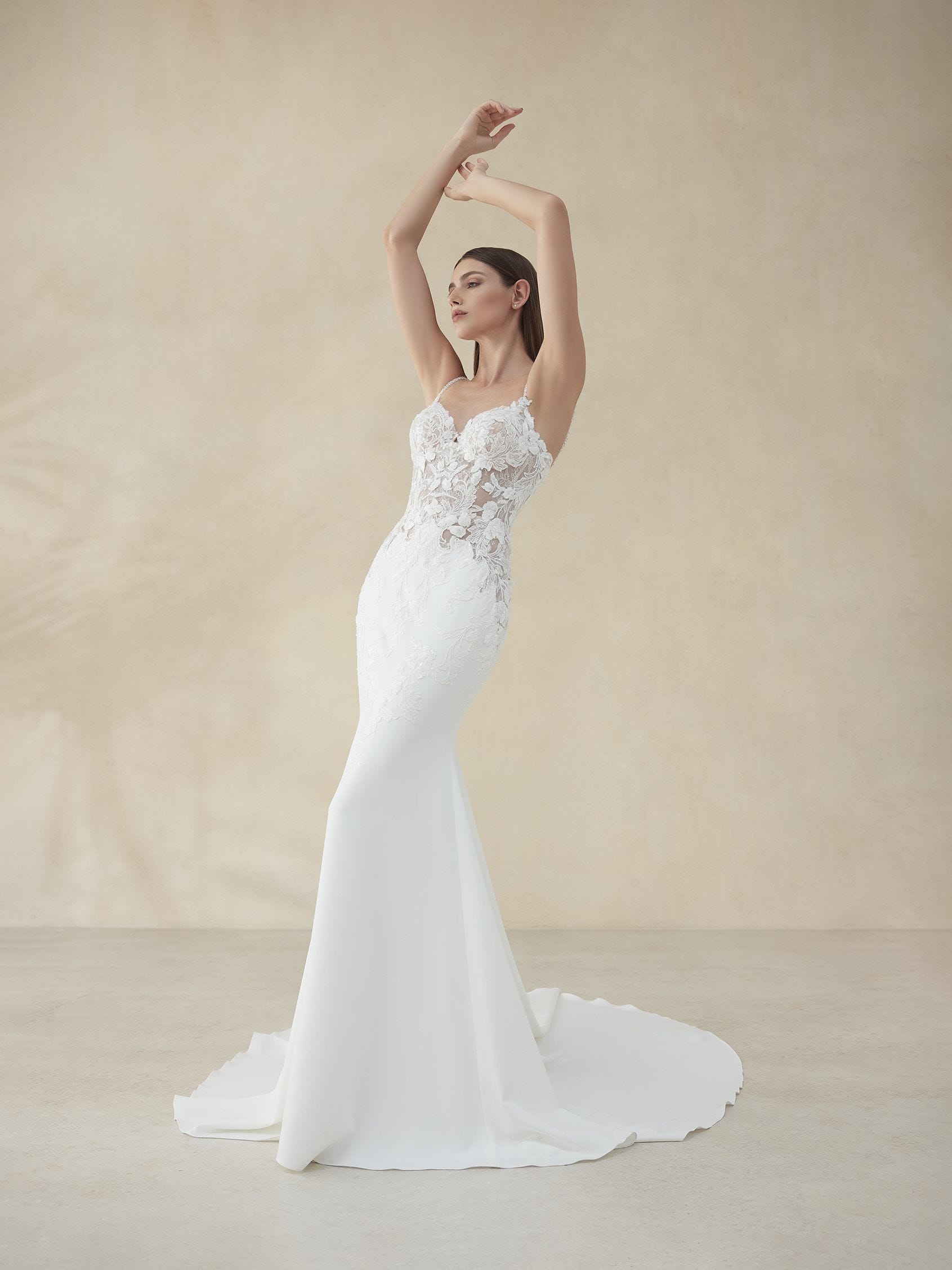 Mermaid Sweetheart Rustic Lace Wedding Dress Cheap Bridal Dresses #KOP –  SELINADRESS