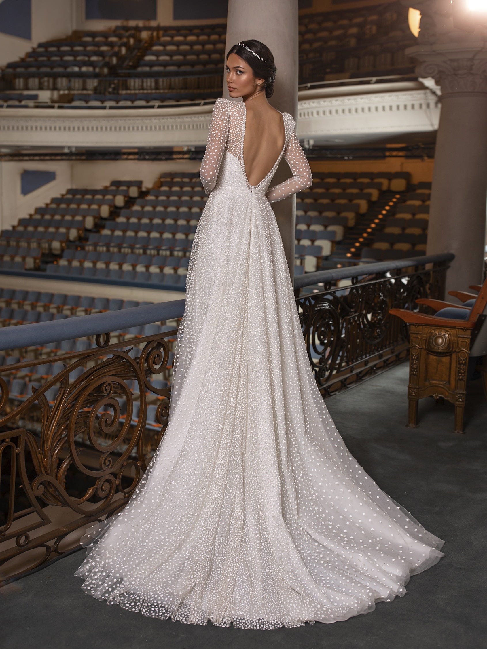 Pronovias Long Sleeve Wedding Dress