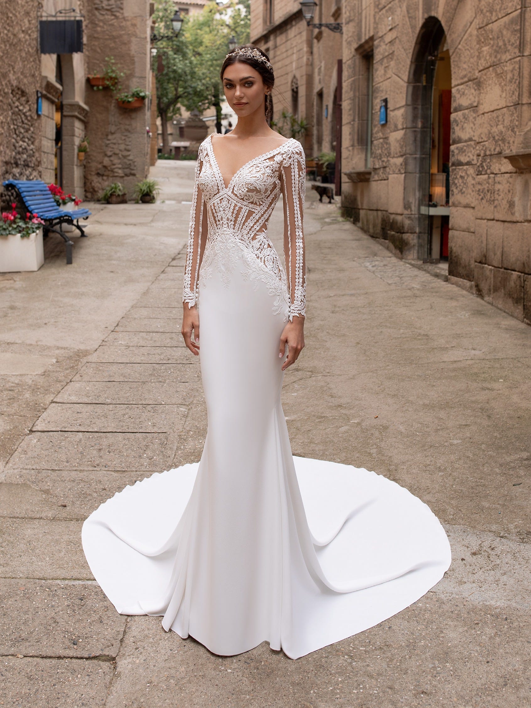 Pronovias coleccion 2025 2020 novias