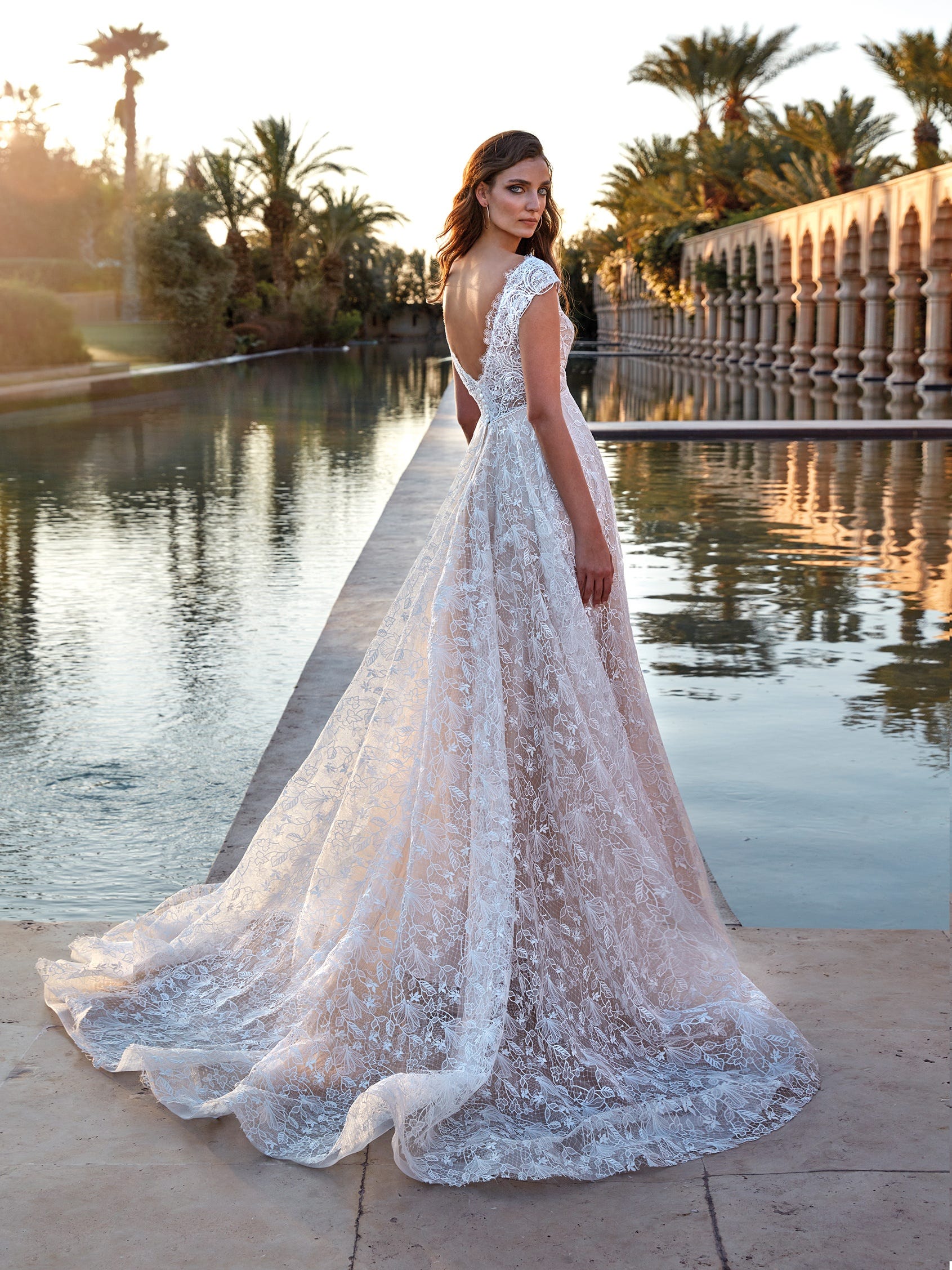 Robe de mariée online courte bohème