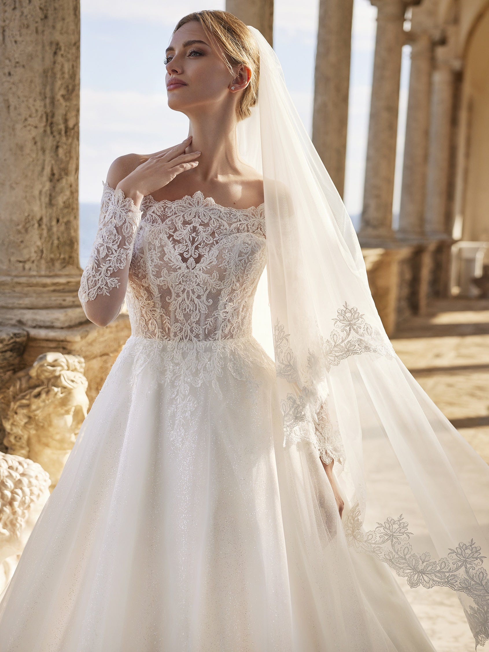 Pronovias voile new arrivals