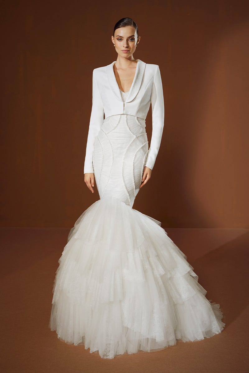 Elisabetta Franchi x Pronovias Lana