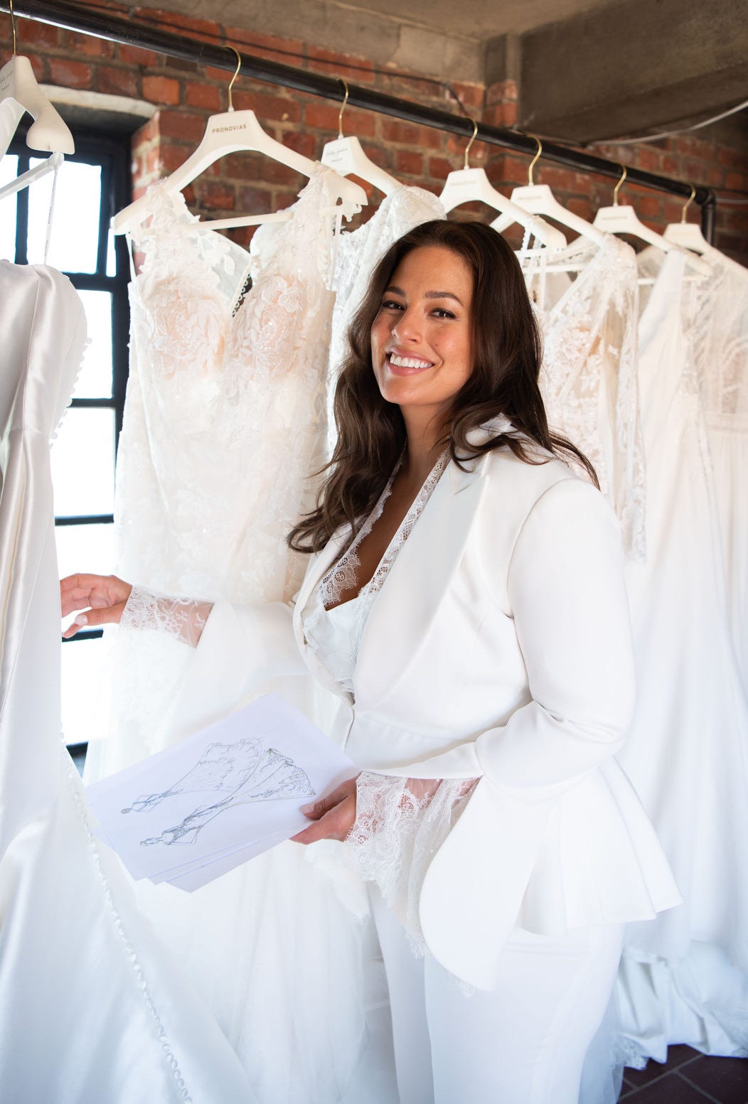 Ashley Graham X Pronovias New collection events