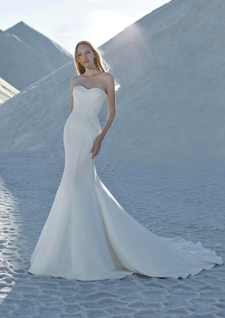 Sporty store wedding dress